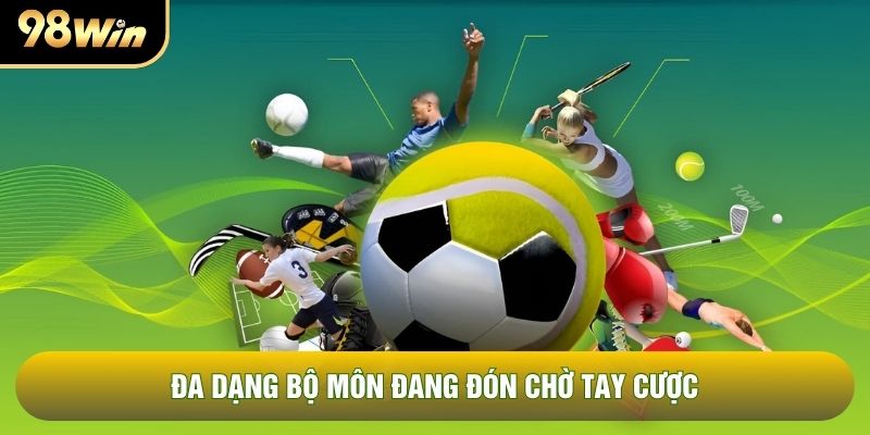 Đa dạng bộ môn đang đón chờ tay cược Đa dạng bộ môn đang đón chờ tay cược