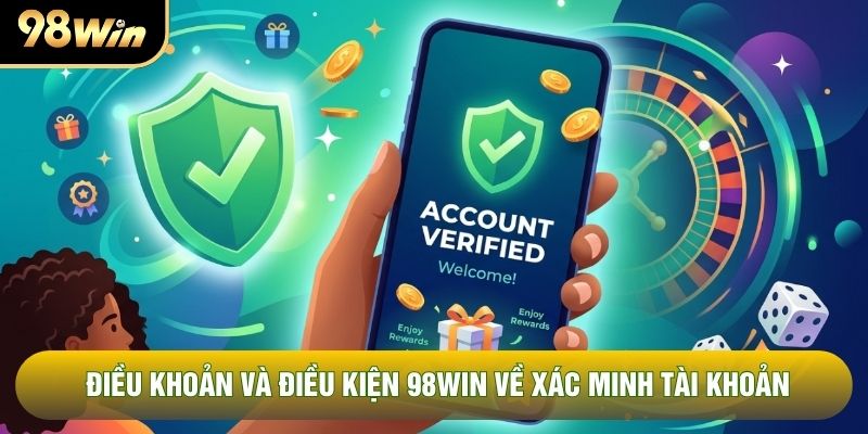 Điều khoản và điều kiện 98WIN về xác minh tài khoản Điều khoản và điều kiện 98WIN về xác minh tài khoản